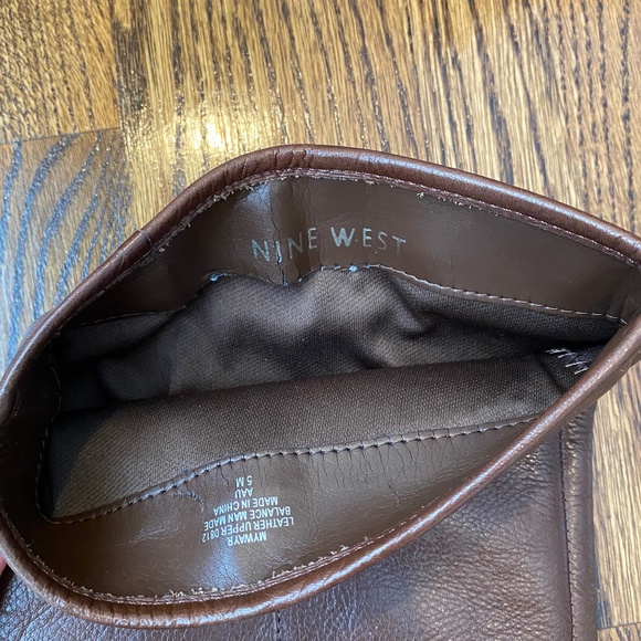 Nine West Leather Saddle Boots - Picture 4 of 9